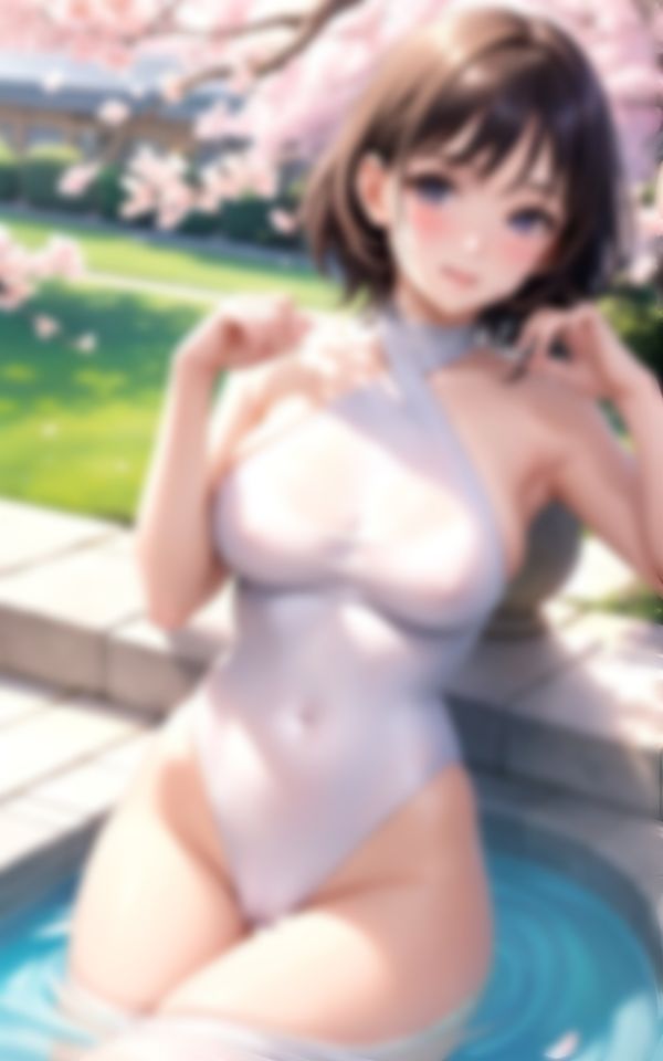 サンプル画像3:魅惑の身体で誘惑してくる淫乱水泳部の先輩ちゃん(AIエンジェル) [d_376274]