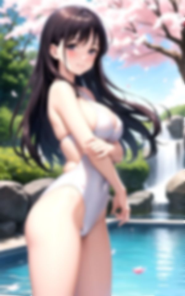 サンプル画像5:魅惑の身体で誘惑してくる淫乱水泳部の先輩ちゃん(AIエンジェル) [d_376274]