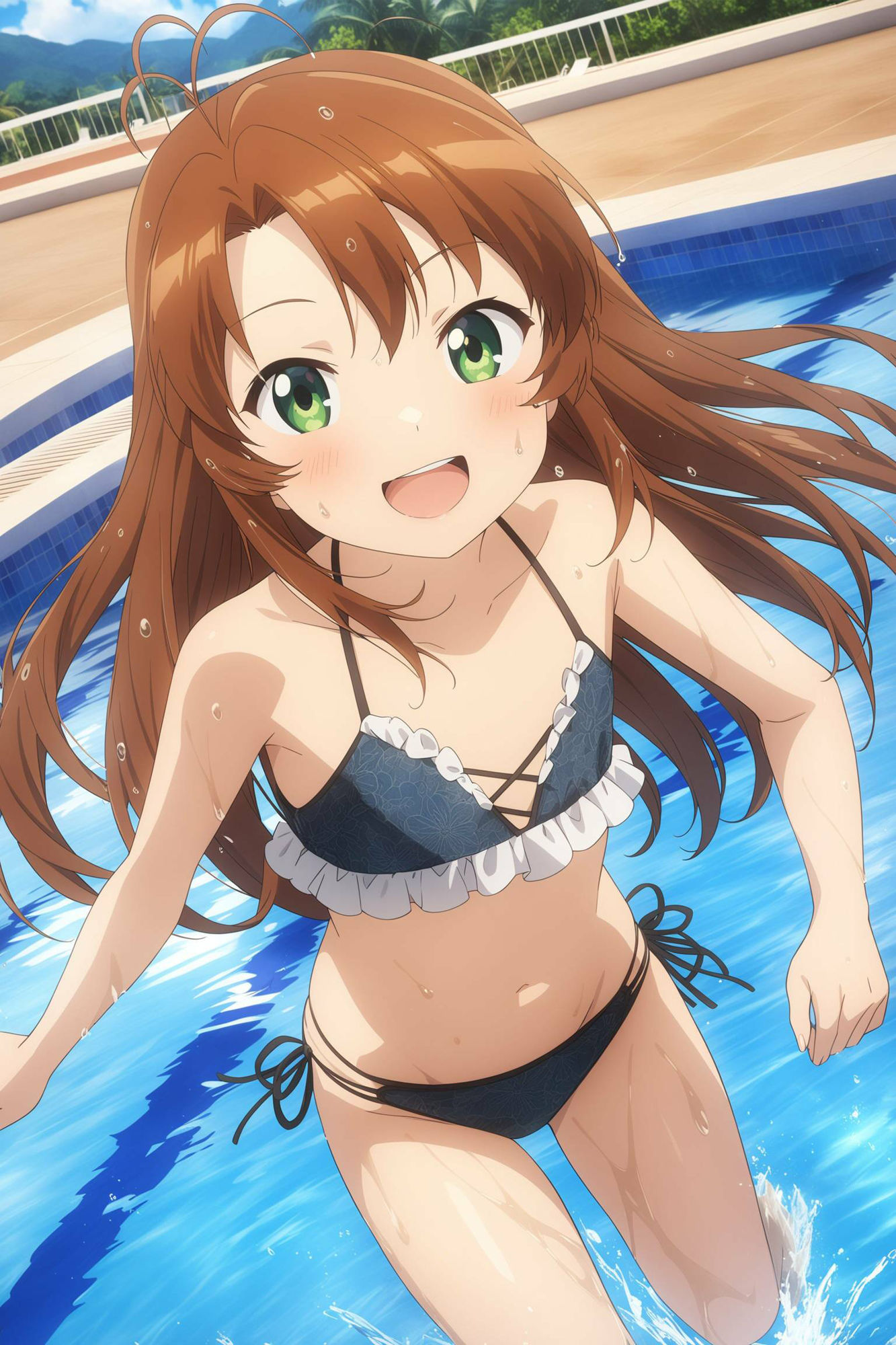 サンプル画像2:こまちゃん大人な階段をのぼる(モンターニャベロニカ) [d_376291]