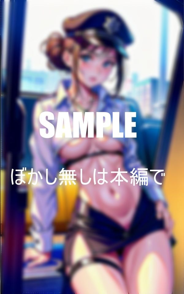 サンプル画像5:若い男が大好物熟女ミニスカポ〇スたちチェリーボーイを狙ってパトカーで若い男たちを物色溢れ出す淫靡な色気の秘部(Uサークル) [d_376428]