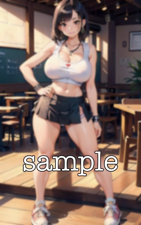 サンプル画像1:爆乳美女とセックス〜放課後の大学カフェで爆乳美女と禁断の誘惑〜(胸の谷のナウシカ) [d_376468]