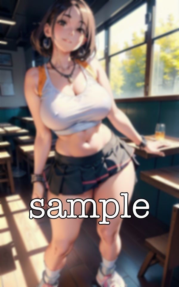 サンプル画像4:爆乳美女とセックス〜放課後の大学カフェで爆乳美女と禁断の誘惑〜(胸の谷のナウシカ) [d_376468]