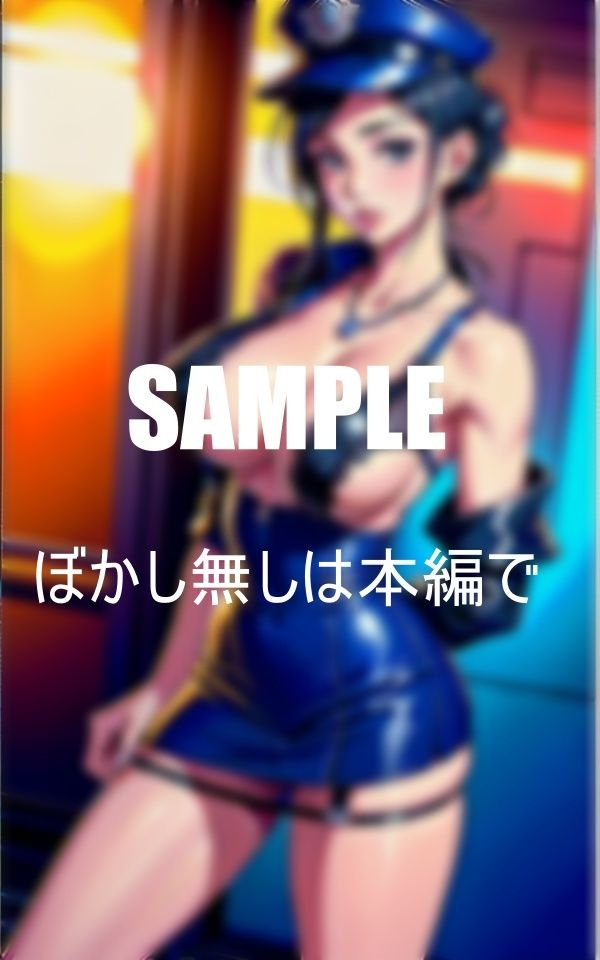 サンプル画像1:淫乱熟女ミニスカポ〇スたちと空っぽになるまで朝までヤリまくった日(Uサークル) [d_376475]