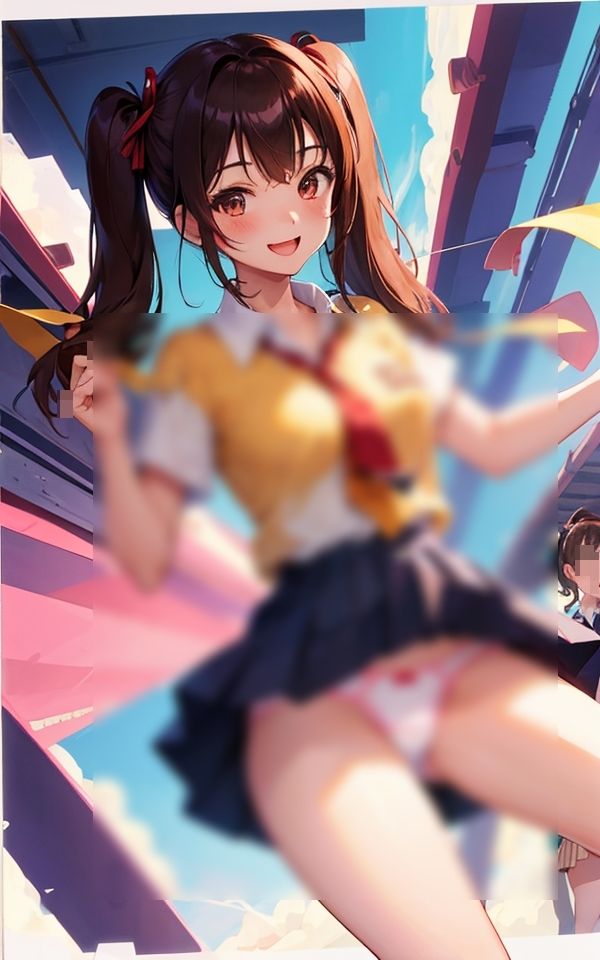 サンプル画像3:大胆な新生活 〜開放的になっちゃダメ？〜(AI美女工房) [d_376493]