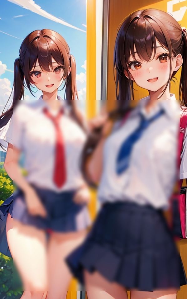 サンプル画像4:大胆な新生活 〜開放的になっちゃダメ？〜(AI美女工房) [d_376493]