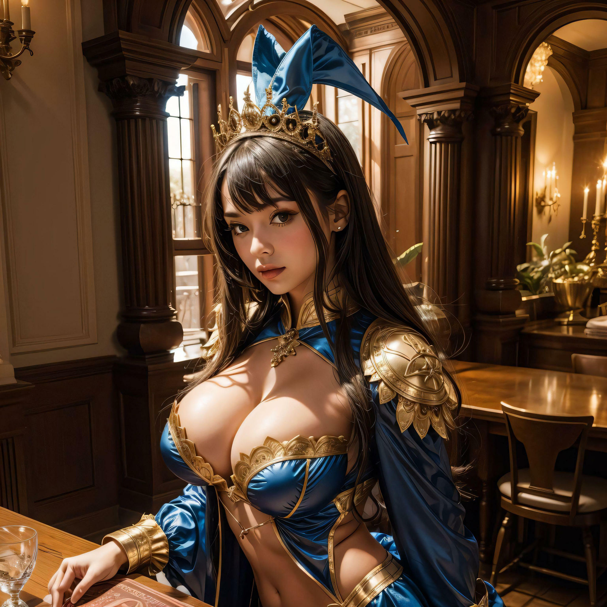 サンプル画像6:立派なおっぱいを持ってるとつい見せたくなる(あおぞらパレット) [d_376541]