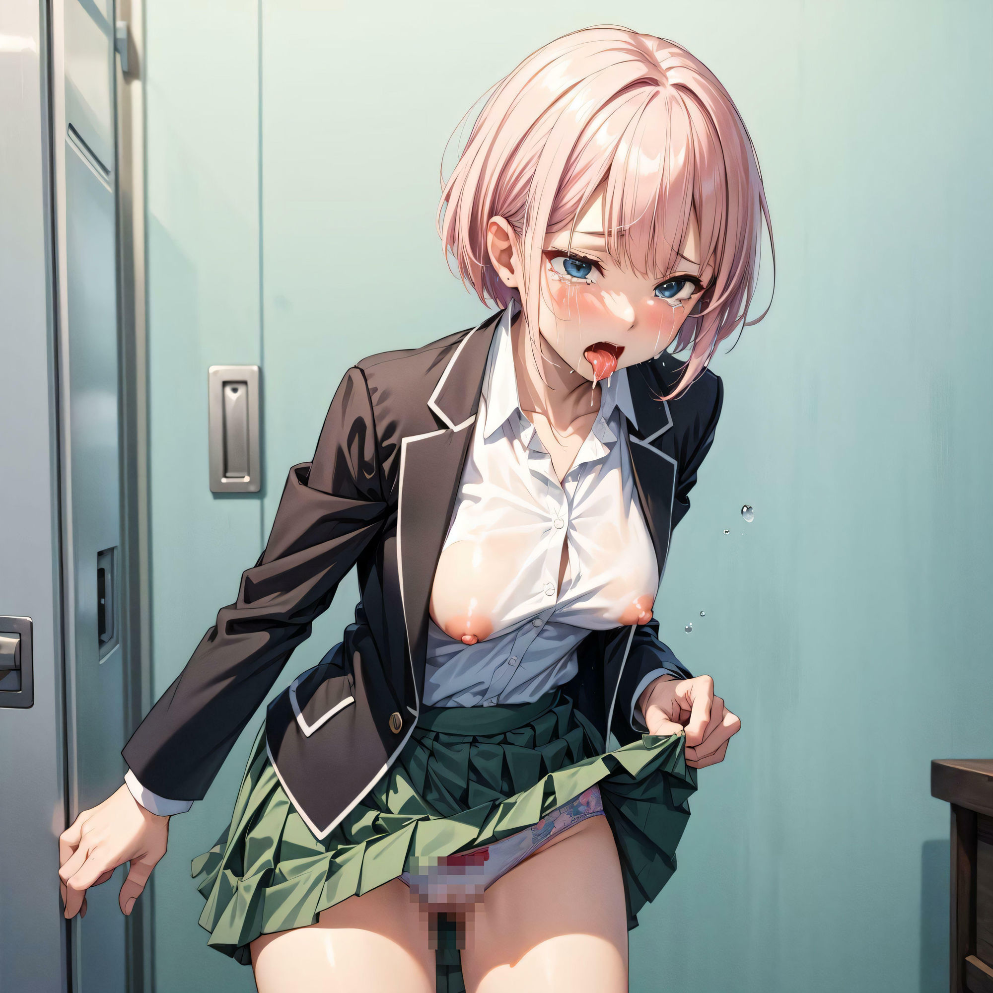 サンプル画像4:中○一花のほんとの仕事(ねこのひげ) [d_376660]