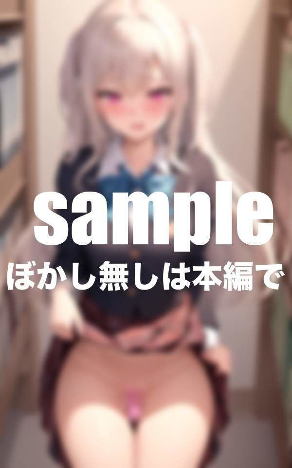 図書室の調教 発情中の美少女達は放課後の図書室で調教の快感に堕ちるのサンプル画像 6