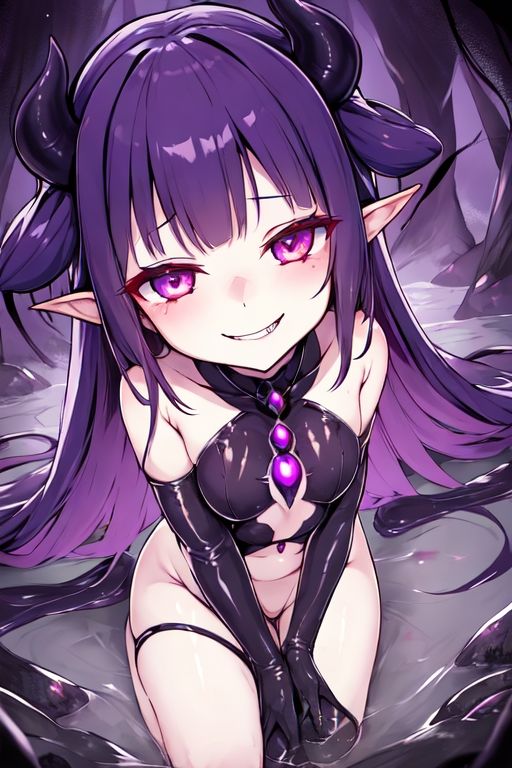 サンプル画像6:メス〇〇サキュバスに煽られるだけ4(AI屋) [d_376683]