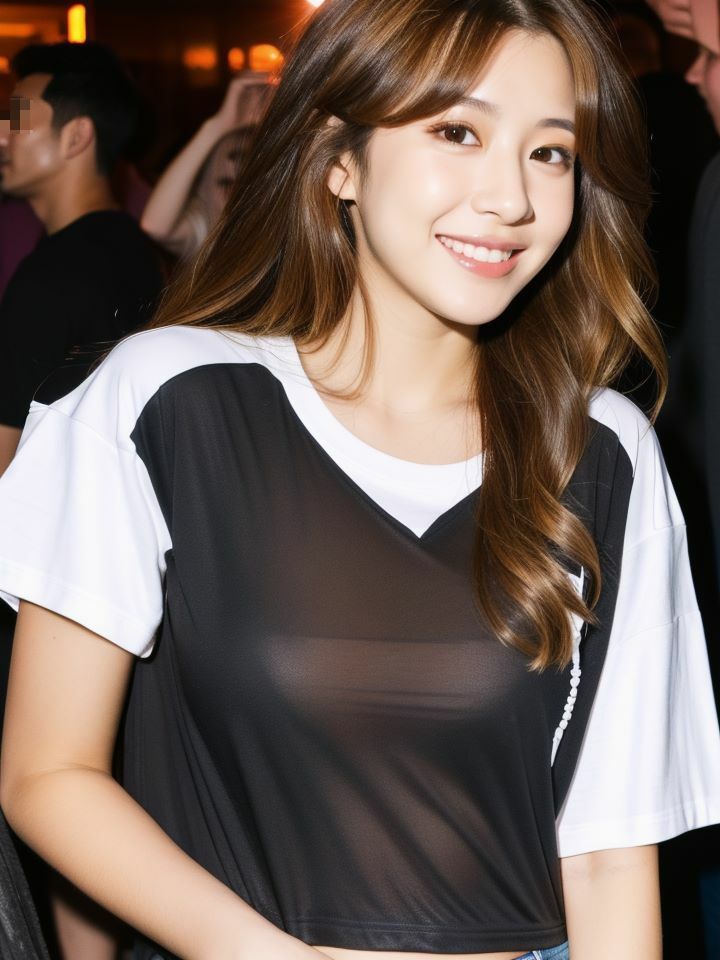 サンプル画像3:クラブナンパ？クラブで腰を振る巨乳美女に声をかけたら脱いでくれた(シンちゃん) [d_376717]