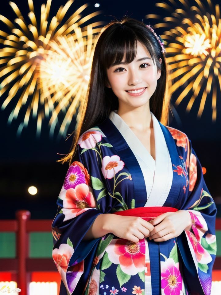 サンプル画像2:巨乳浴衣美人コレクションズ(キンスイ) [d_376765]