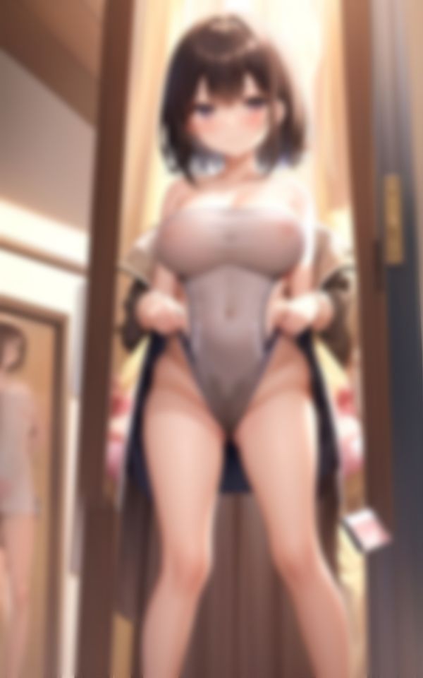 サンプル画像6:身体を張って作品を作る美術部のエッチな先輩(リアルAI製作会) [d_376777]