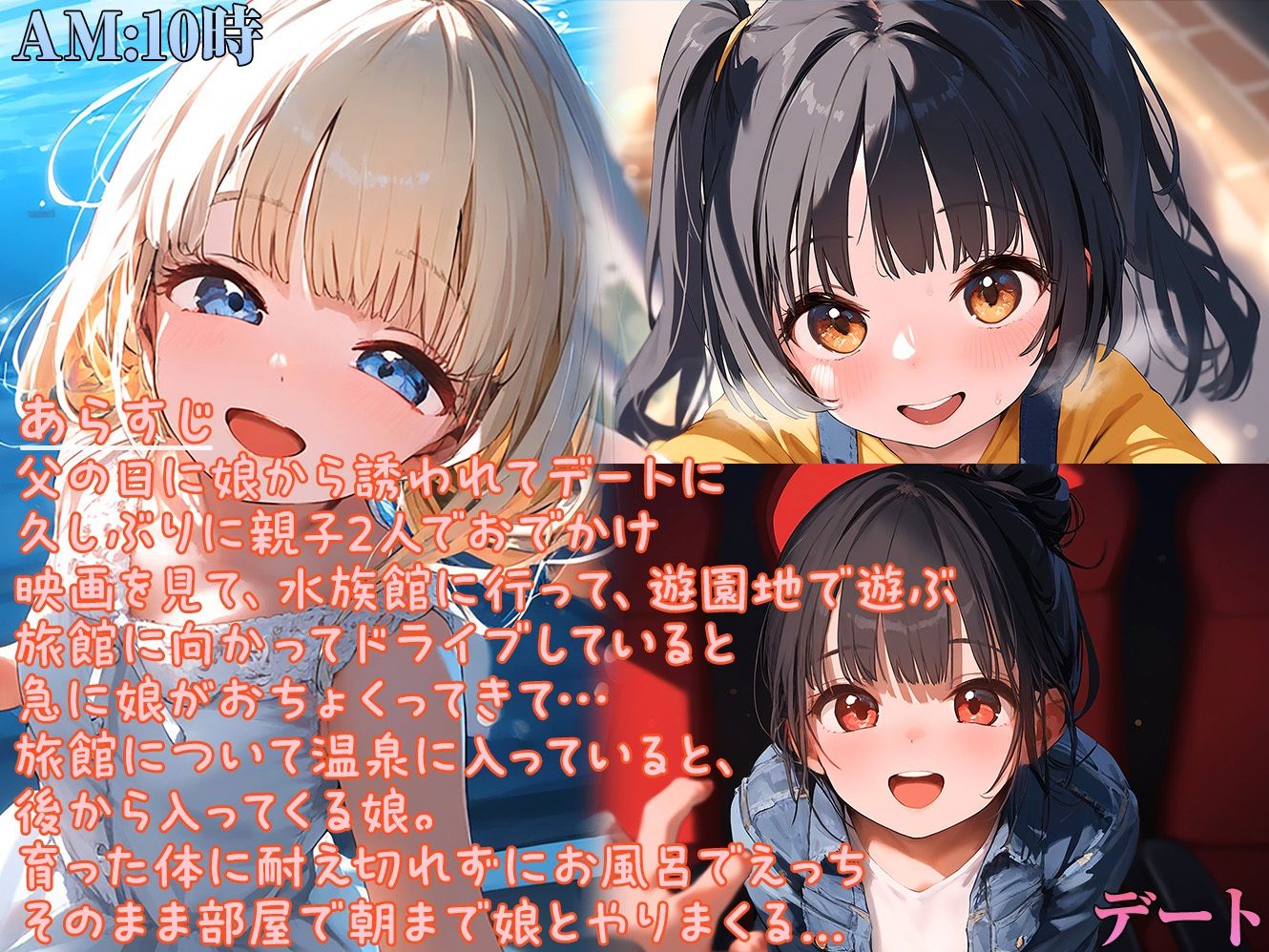 サンプル画像2:パパ、ここまで育ててくれてありがとう(なお研どっとこむ) [d_376832]