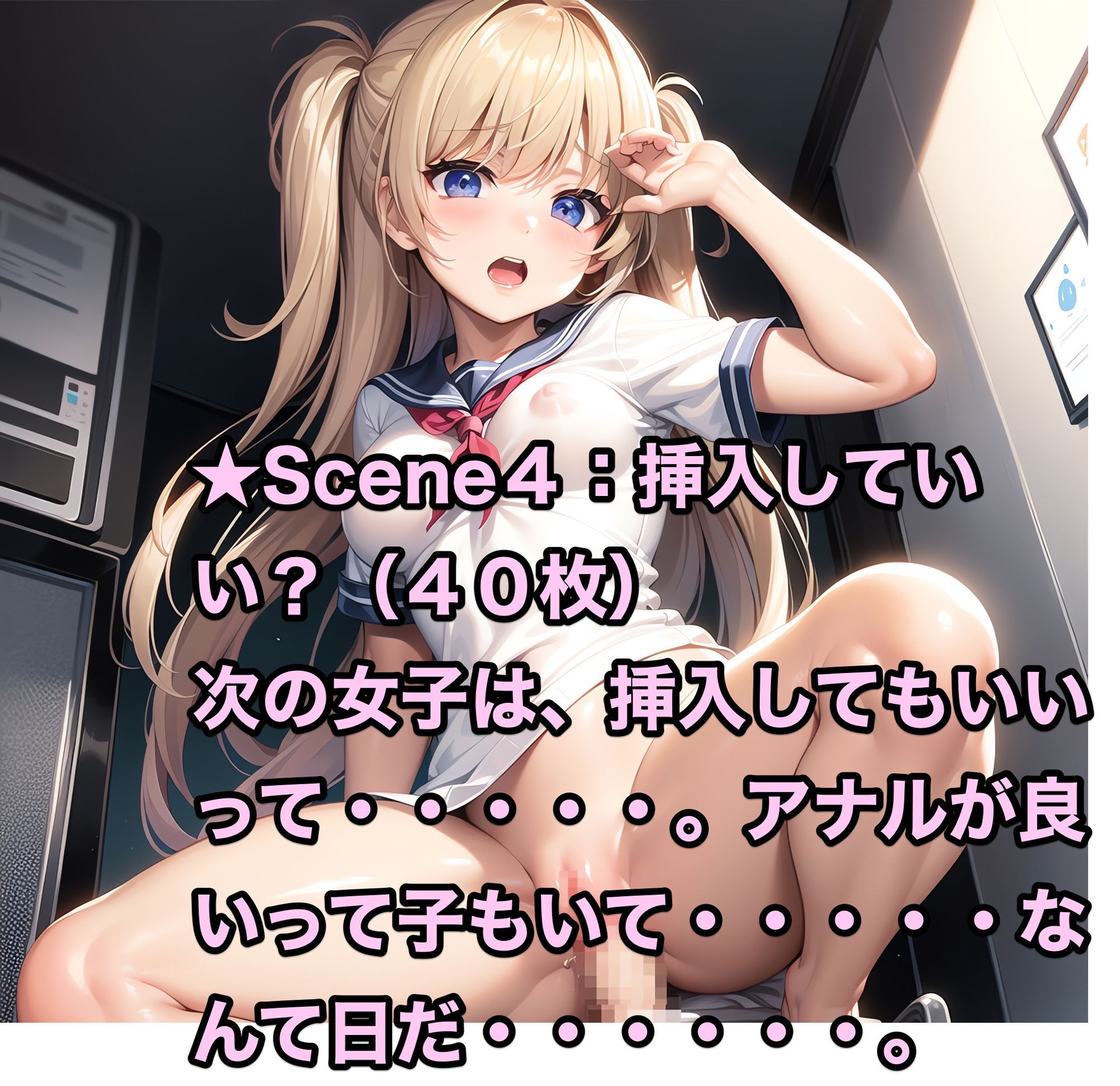 えちえち学園生活 〜トイレでのハプニング Vol.1〜