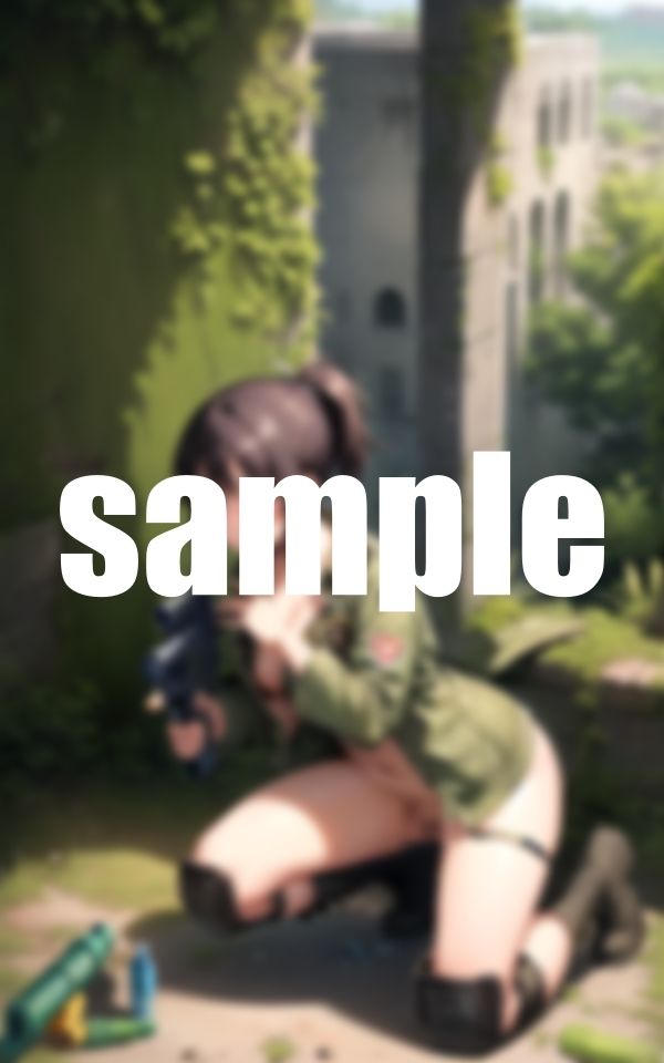 サンプル画像2:サバゲー中に発情しました(ゆめみるしりこん) [d_376875]