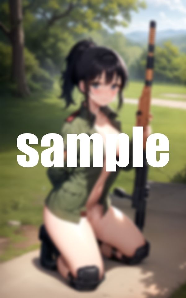 サンプル画像4:サバゲー中に発情しました(ゆめみるしりこん) [d_376875]