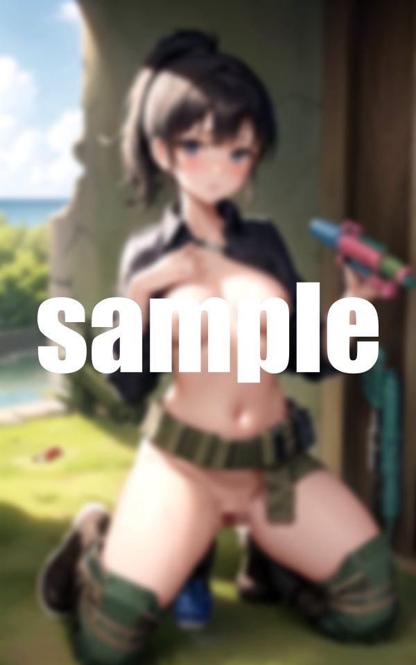 サンプル画像6:サバゲー中に発情しました(ゆめみるしりこん) [d_376875]