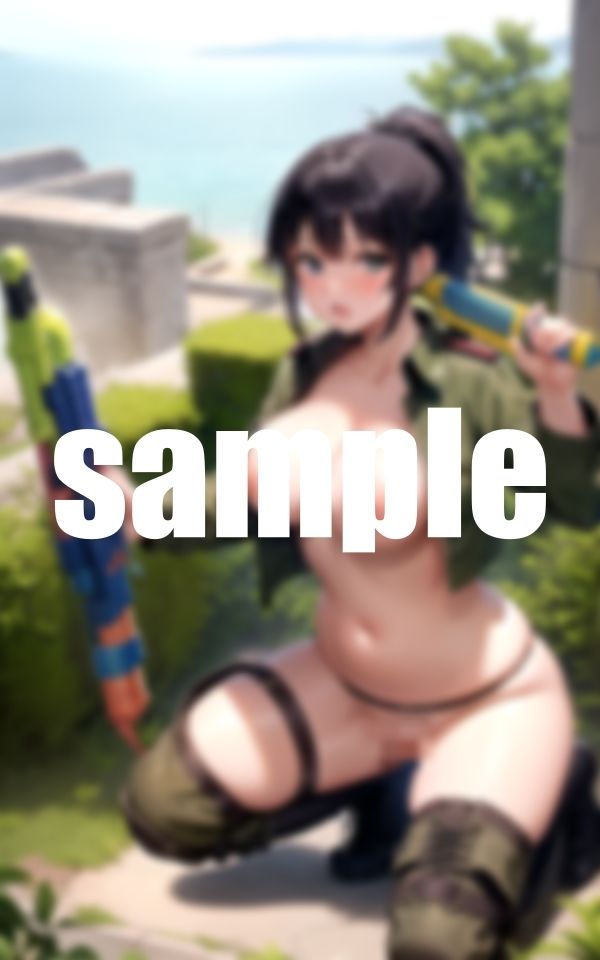 サンプル画像1:サバゲー女子は発情期(ミッドナイトモジュールズ) [d_376892]