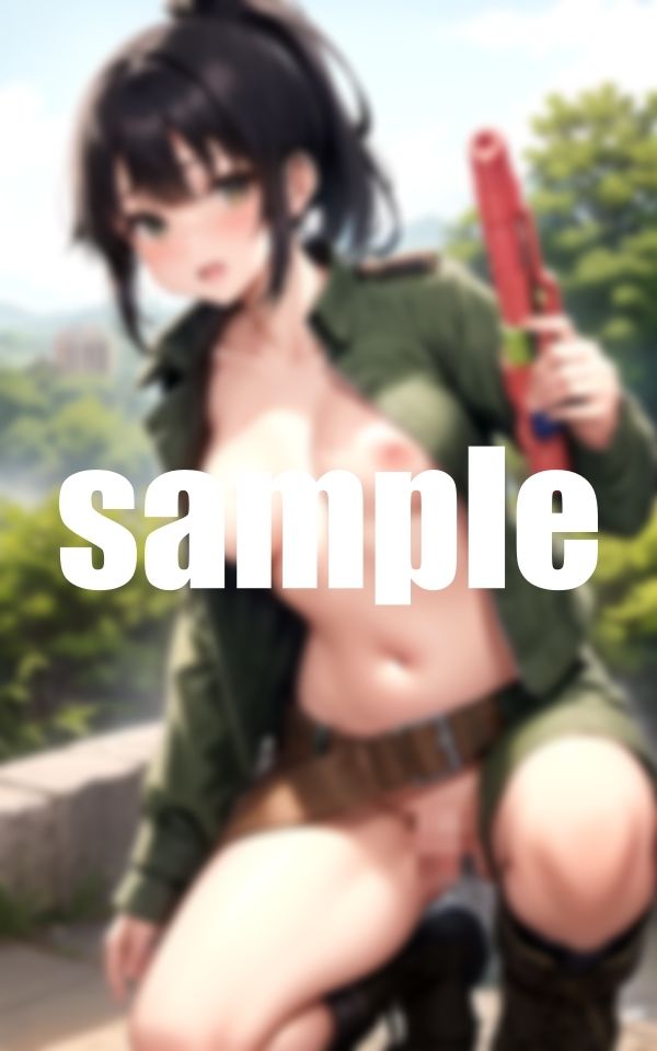 サンプル画像2:サバゲー女子は発情期(ミッドナイトモジュールズ) [d_376892]