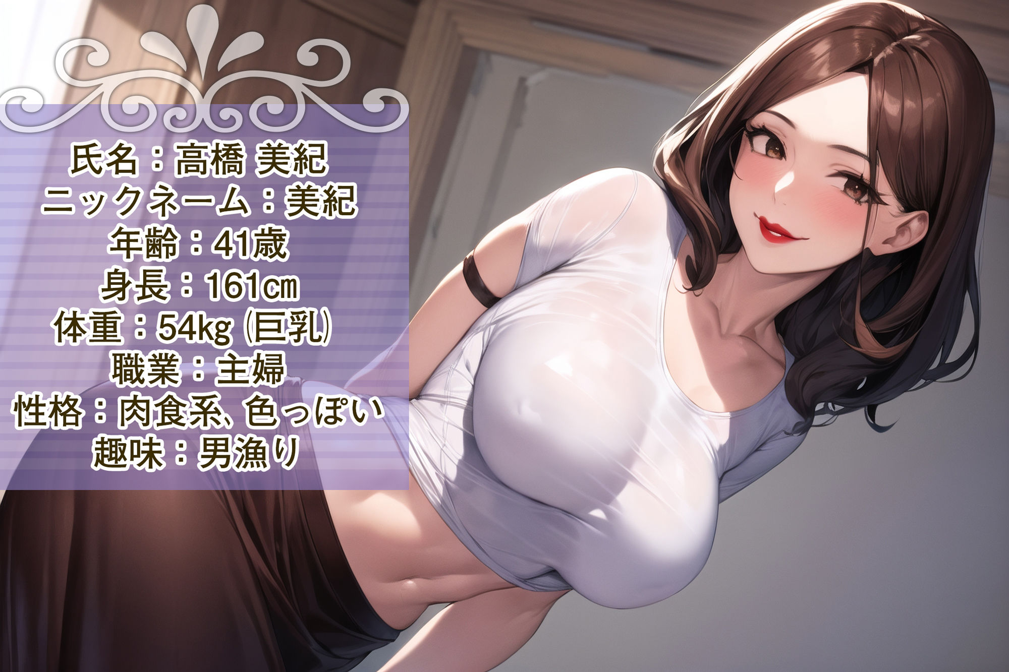 サンプル画像1:淫乱家族 ＃3 デカ乳叔母さんとの肉体関係！こっそりで気持ちが良すぎ〜(DTS dream factory) [d_376896]