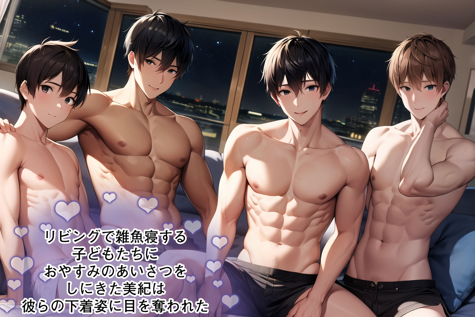 サンプル画像2:淫乱家族 ＃3 デカ乳叔母さんとの肉体関係！こっそりで気持ちが良すぎ〜(DTS dream factory) [d_376896]