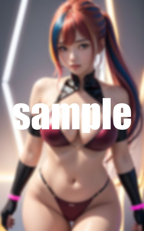 サンプル画像6:サイバー美女集めました(淫乱の海) [d_376898]