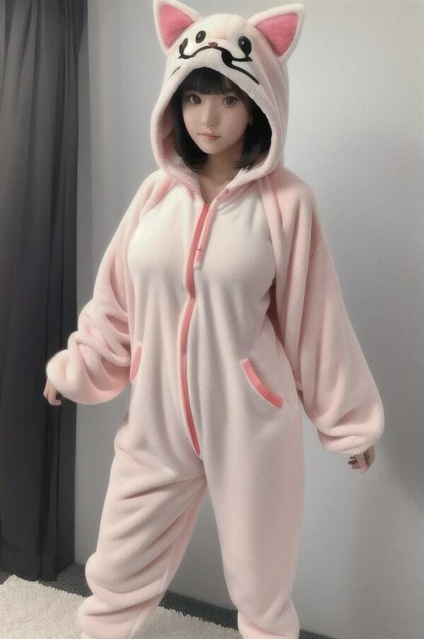 サンプル画像3:着ぐるみパジャマ少女(酒池肉林の館) [d_376955]