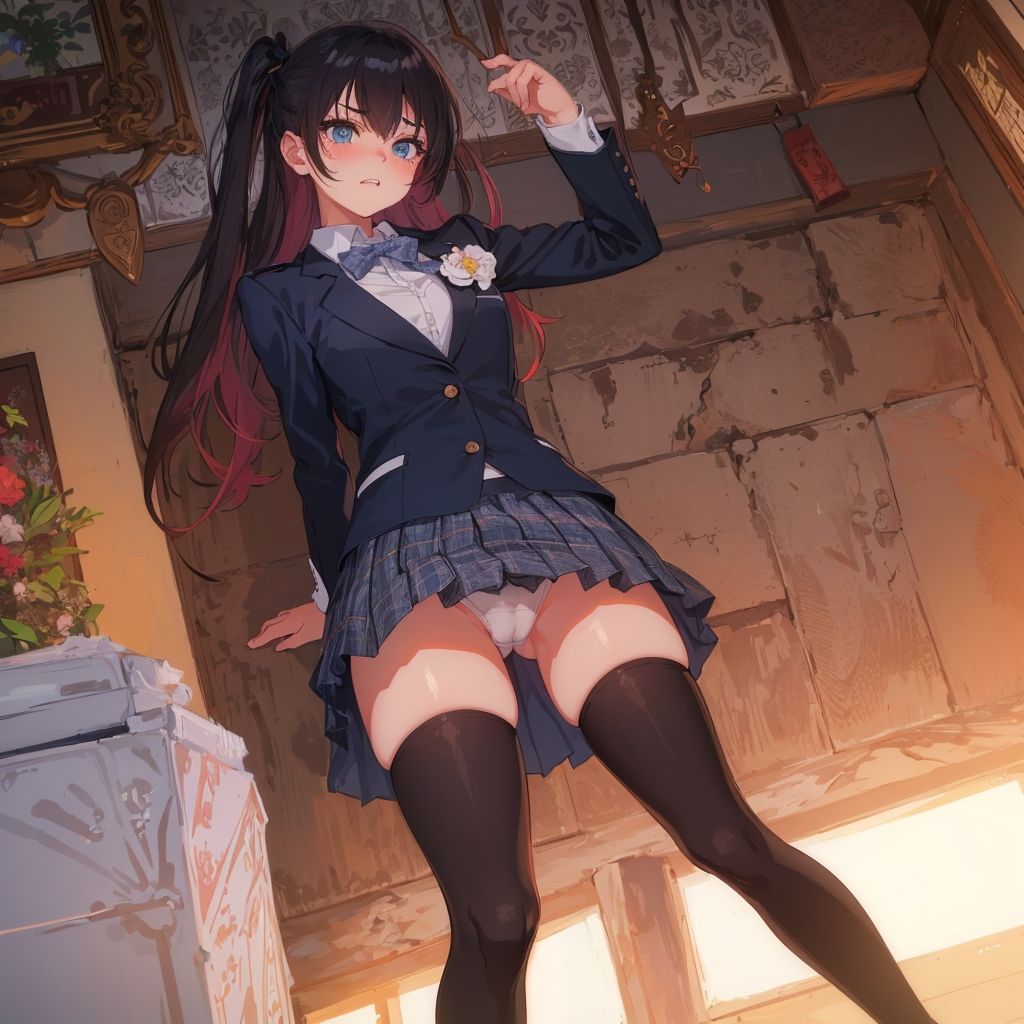 サンプル画像1:パンツ見ないで(プラス) [d_376976]