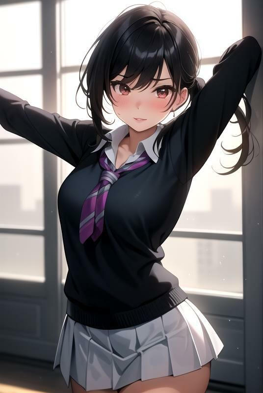 サンプル画像2:【はだかの幼馴染】 日常とは異なる風景が広がる教室 いつからこうなったんだろう・・ 君の湿ったYシャツが 色っぽいくて仕方がない ＃7(美女の親指) [d_377021]