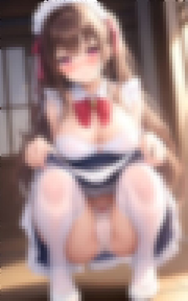 サンプル画像5:かわいすぎるメイドの開脚パンチラ集めましたPart2(ピンクモンスター) [d_377024]