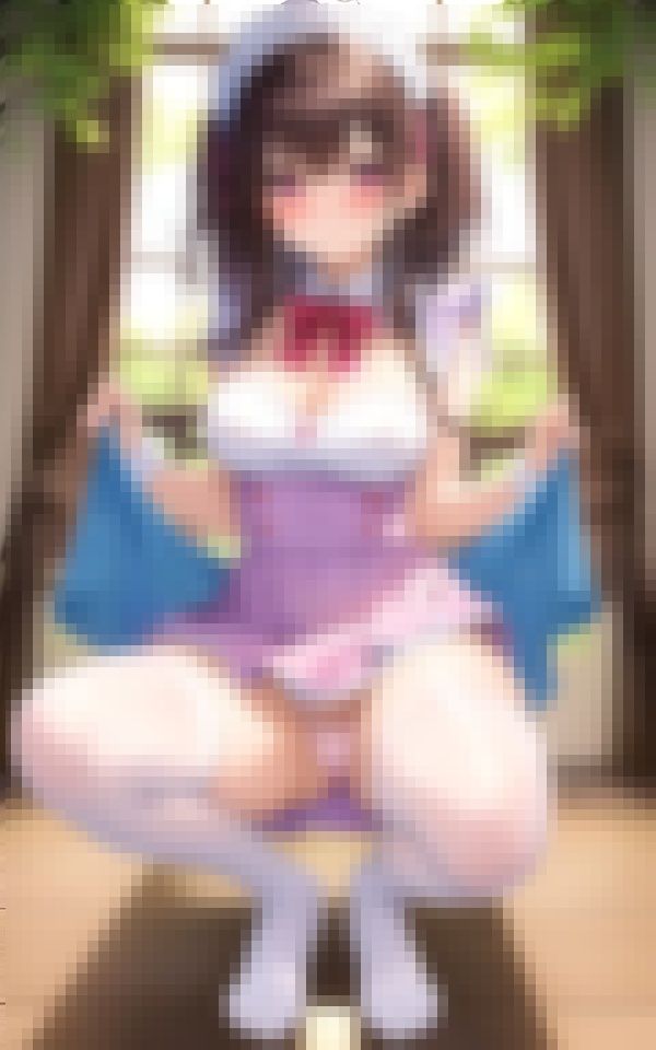 サンプル画像4:かわいすぎるメイドの開脚パンチラ集めましたPart3(aiai) [d_377026]