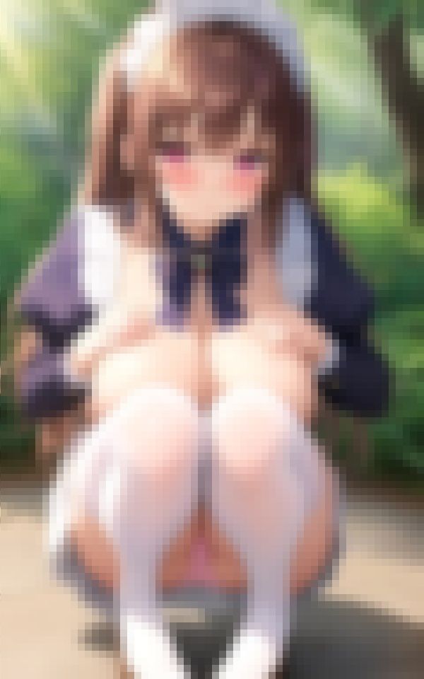 サンプル画像1:かわいすぎるメイドの開脚パンチラ集めましたPart4(同人愛好会) [d_377028]