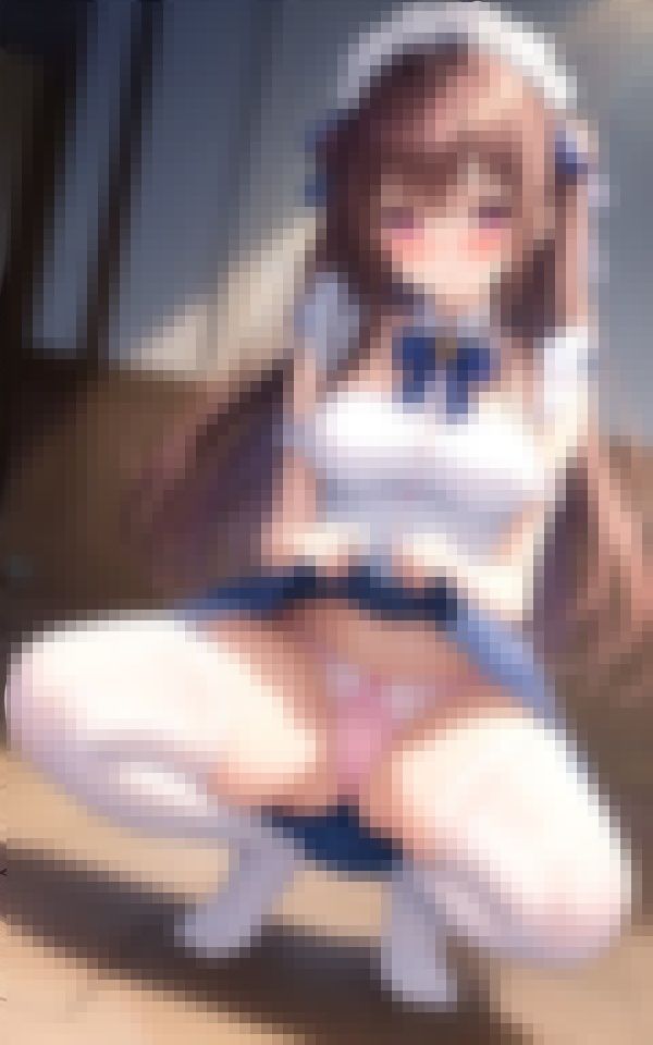 サンプル画像2:かわいすぎるメイドの開脚パンチラ集めましたPart5(Ai書店) [d_377030]