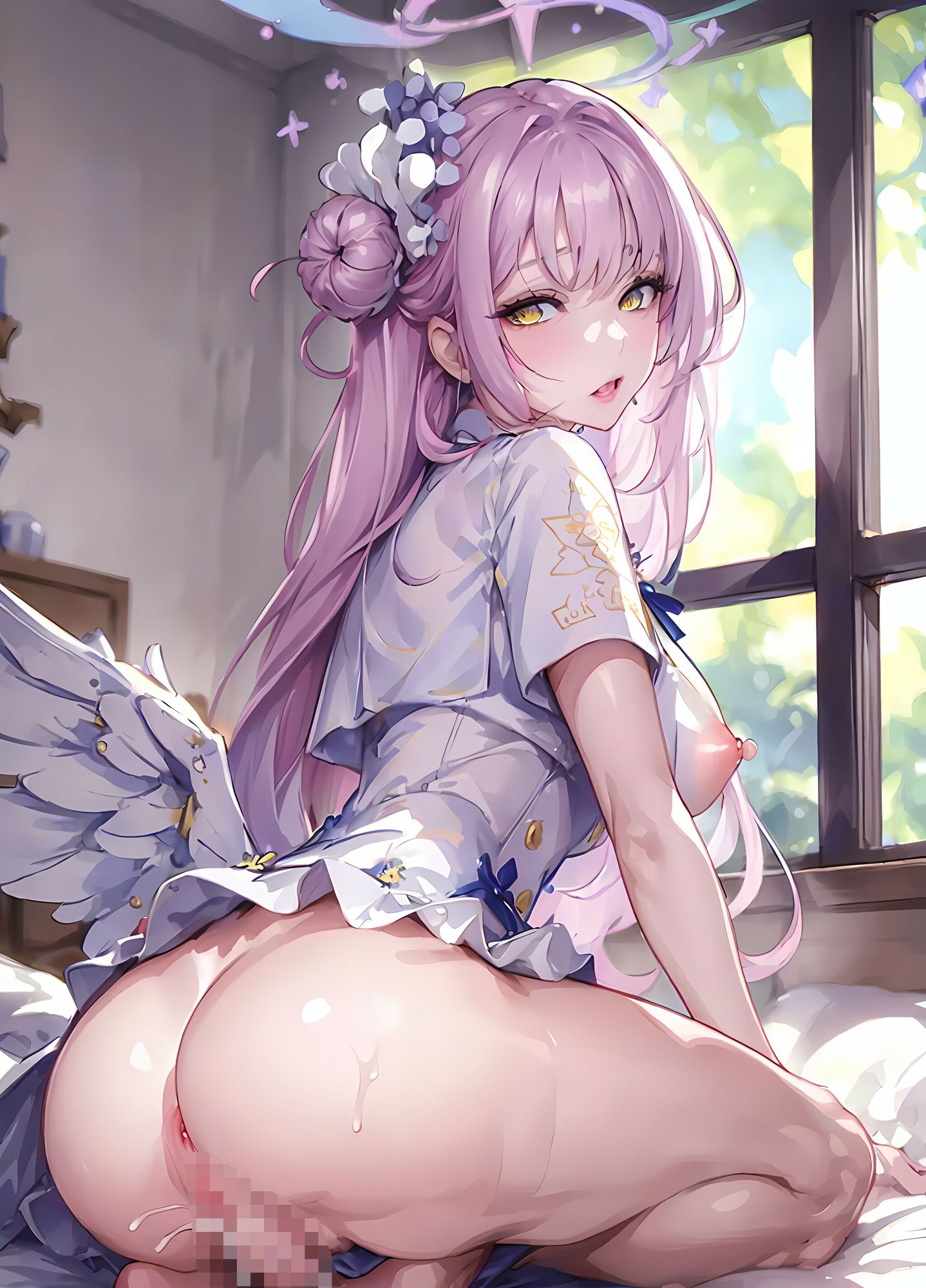 サンプル画像3:聖◯ミカを孕むまで種付けしてみた(しろぐみ) [d_377096]