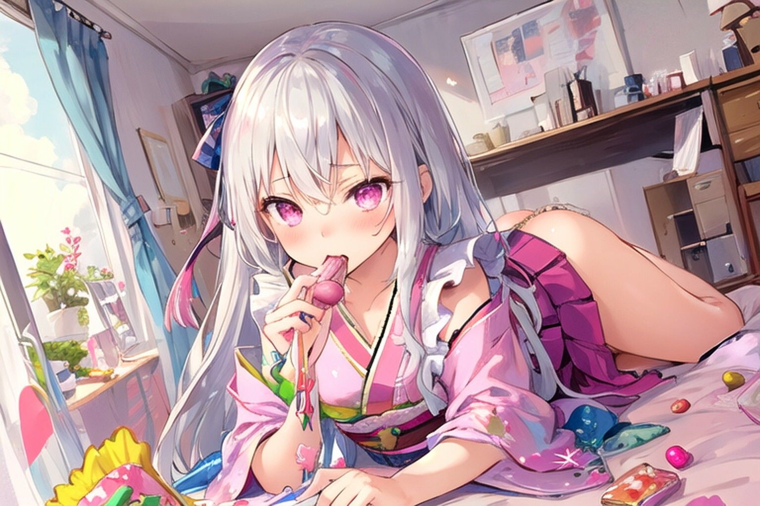 サンプル画像1:ヒロイン構成案とユリとくぱぁ02(むにっとくれでぃ〜) [d_377177]