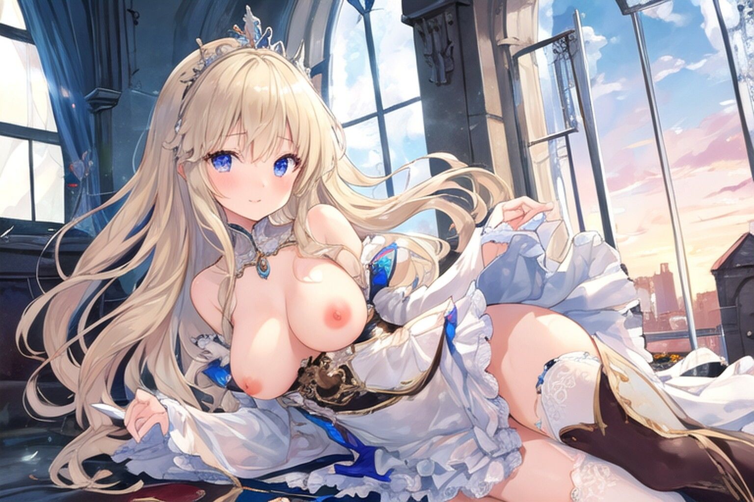 サンプル画像5:ヒロイン構成案とユリとくぱぁ02(むにっとくれでぃ〜) [d_377177]