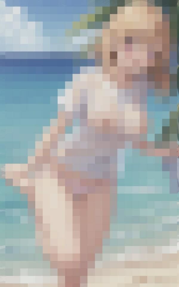 サンプル画像3:スケスケTシャツの巨乳美女〜乳首丸見え〜(miracleAIラボ) [d_377184]