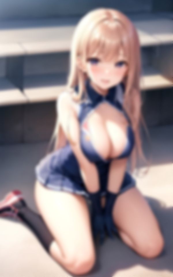 サンプル画像2:令和の最強ロリカワ巨乳美女セクシー撮影写真集99枚(AIハッピー) [d_377312]