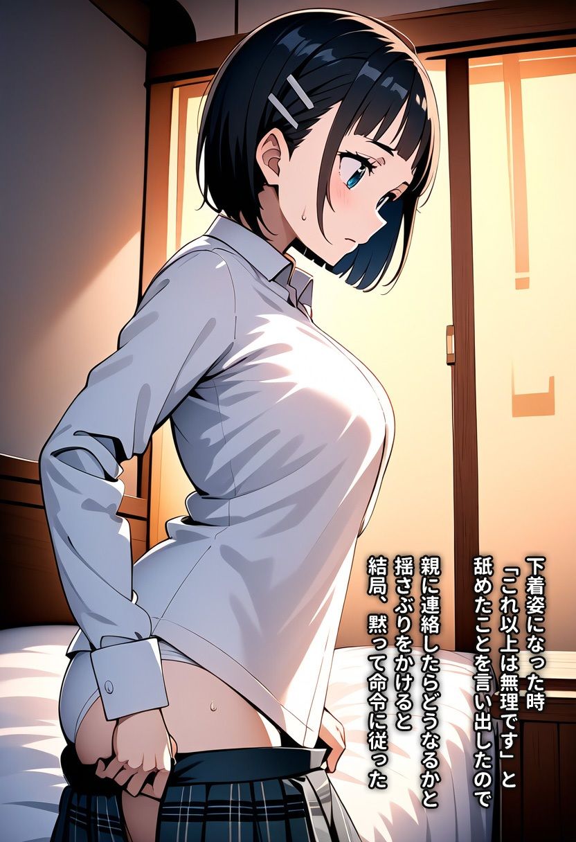 サンプル画像2:万引きするような悪い子は脅迫されて性処理ペットにされてもしかたないよね(ますたーぴーす) [d_377328]