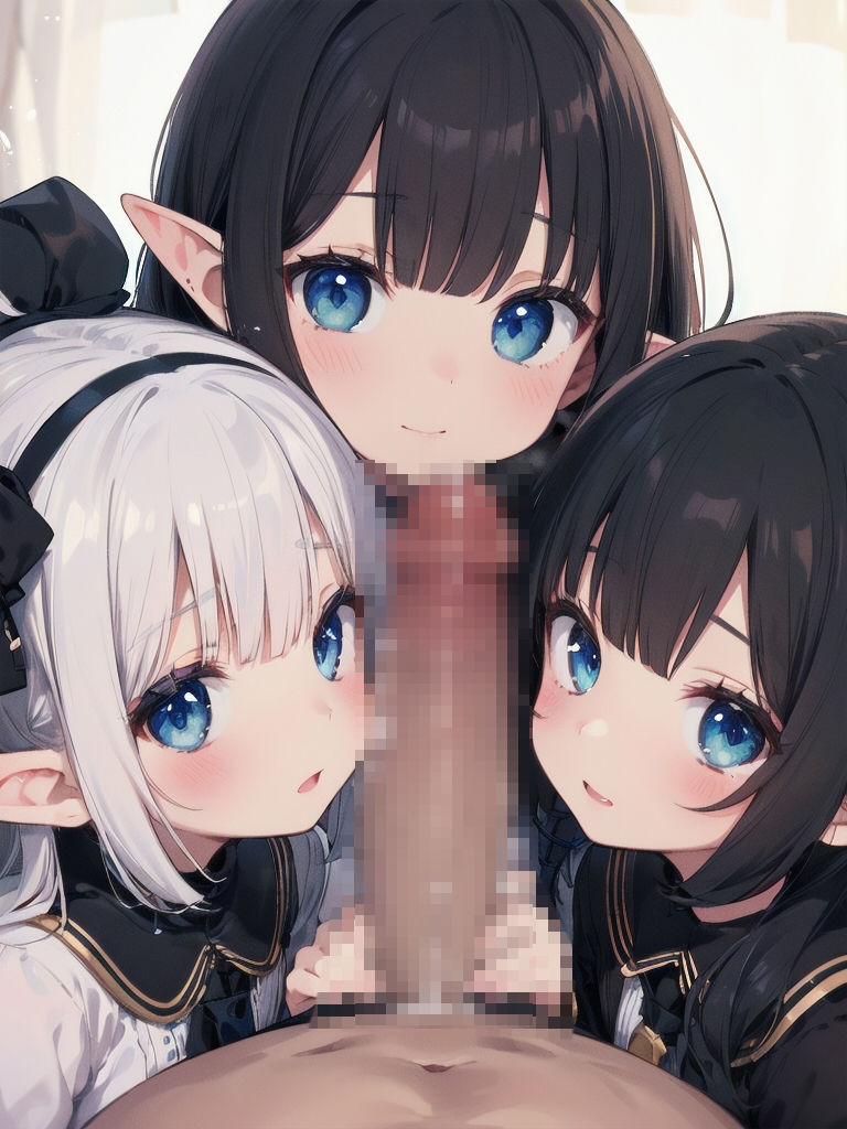 サンプル画像2:エルフの女の子とえっち2(もちもち生産所) [d_377368]