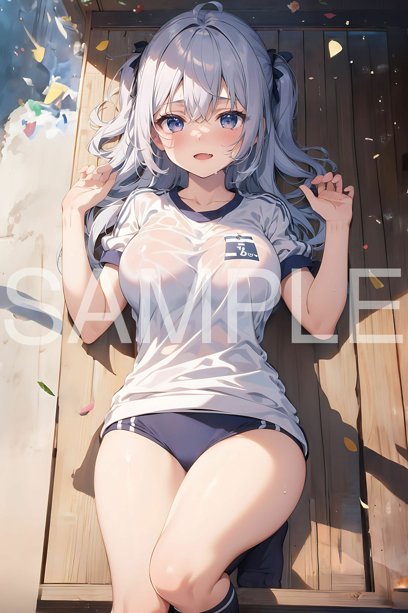 サンプル画像4:ブルマ×美少女(aiもちち) [d_377436]