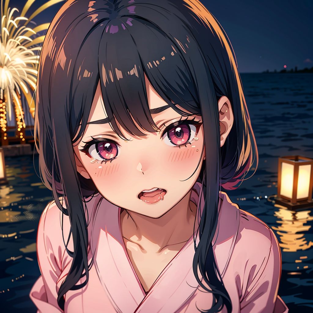 サンプル画像1:花火の夜に発情(ヘレネー) [d_377459]