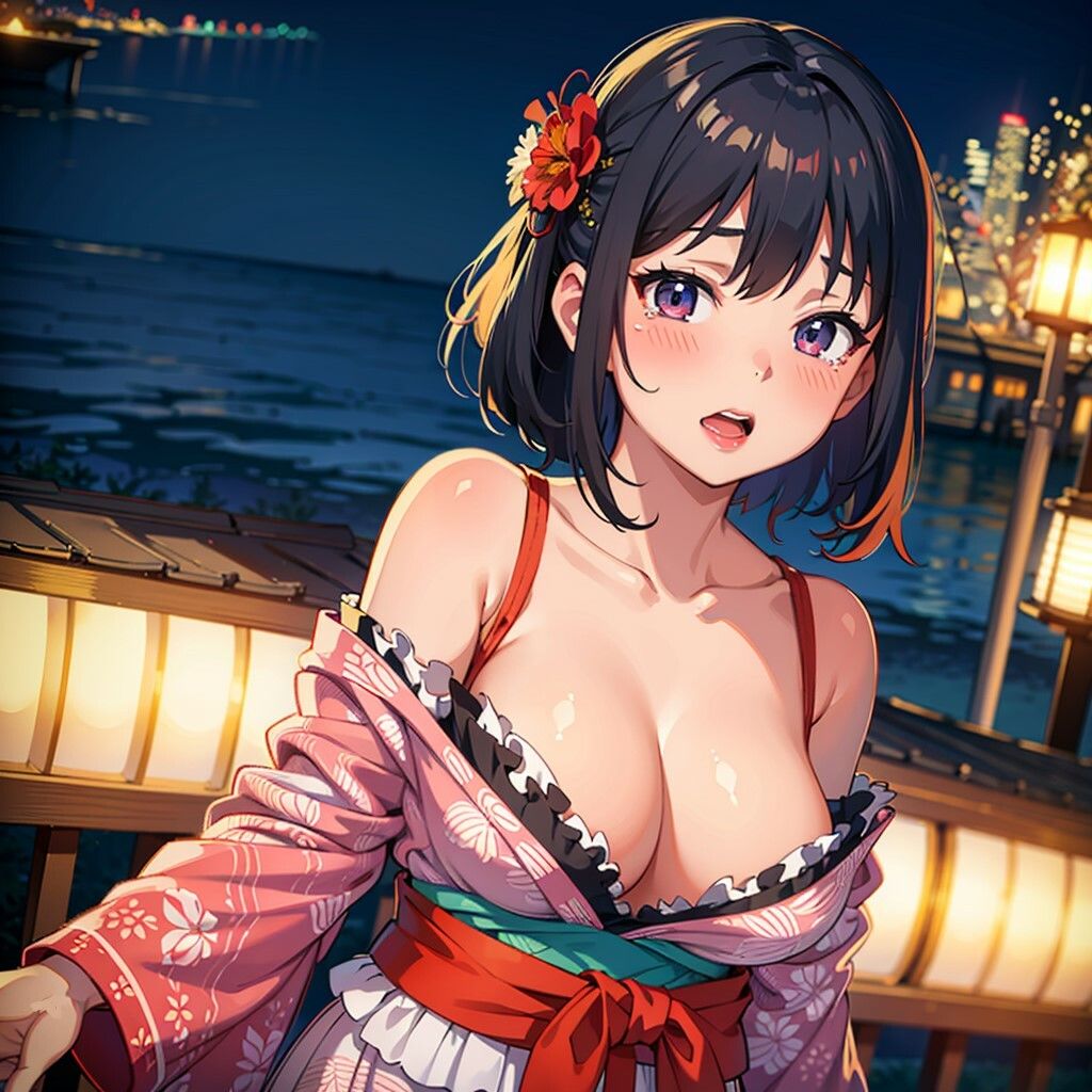 サンプル画像2:花火の夜に発情(ヘレネー) [d_377459]