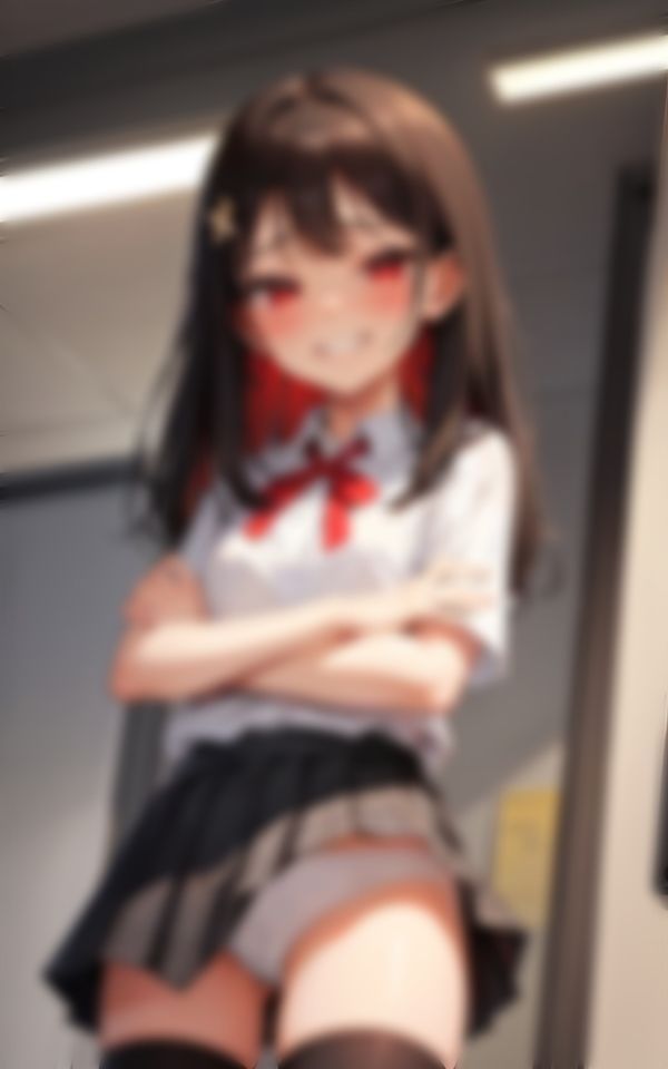 サンプル画像2:同じクラスの小悪魔少女(panpanyama2) [d_377488]