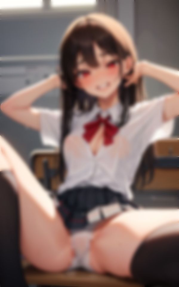 サンプル画像6:同じクラスの小悪魔少女(panpanyama2) [d_377488]