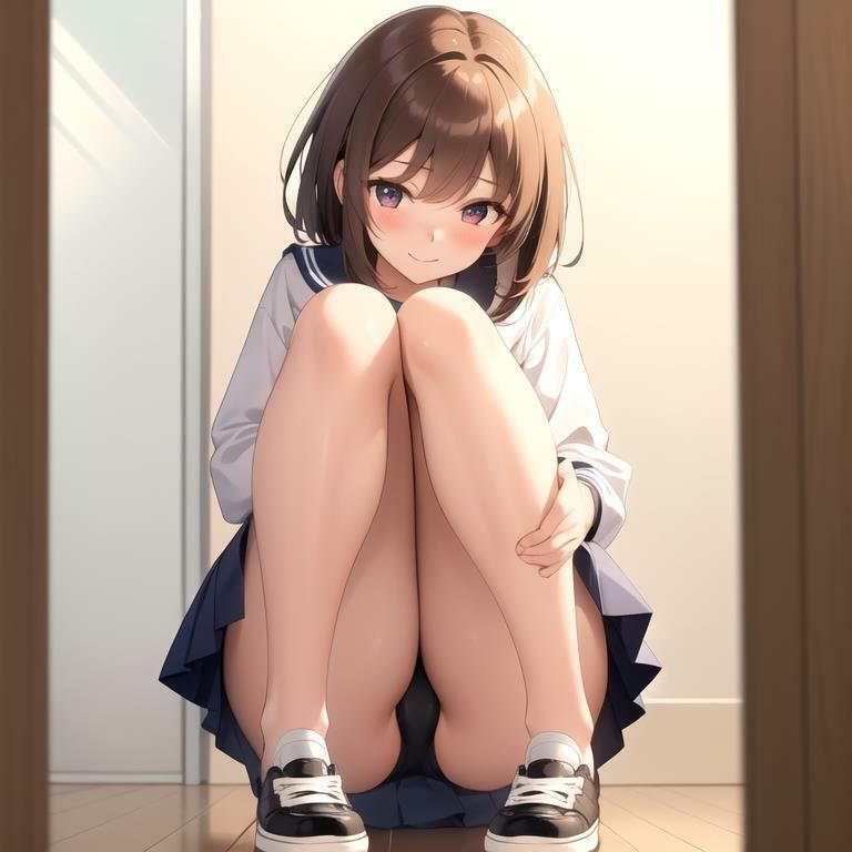 サンプル画像2:【日常の誘惑】 だって見たいんだもん！ いい匂いするんだもん！ ワンチャン土下座してお願いしてみた件 ＃6(日常の誘惑) [d_377533]