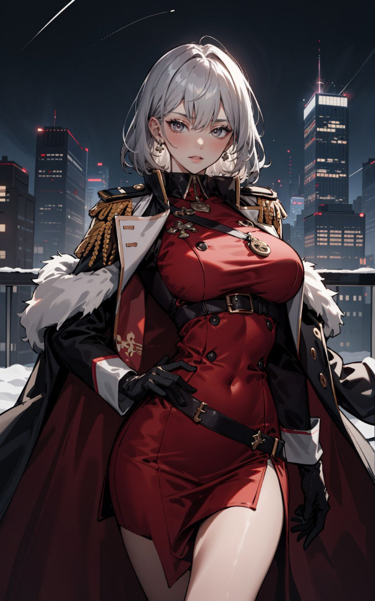 サンプル画像1:美女将校の観察記録(ぶらいかむ。) [d_377539]