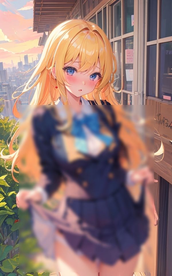 サンプル画像1:ロリ巨乳はきらいじゃないですか？ 〜チラ見せパンチラショット〜(夢の始まり) [d_377557]