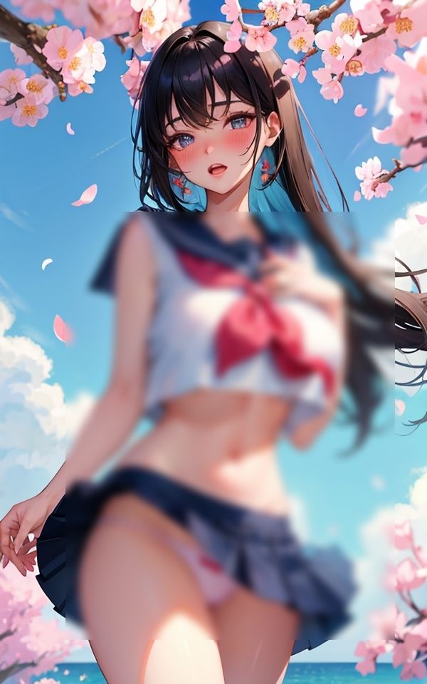 サンプル画像1:風が強いと見えちゃう(ころんぼ) [d_377561]