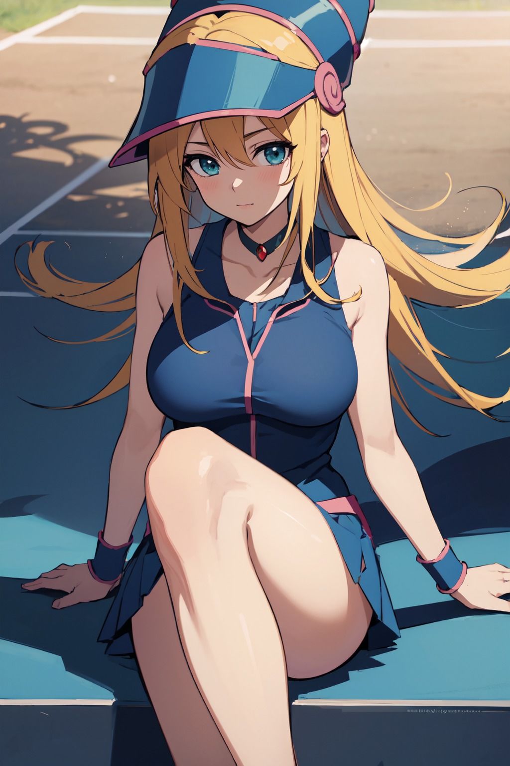 サンプル画像2:遊〇王 ブラッ〇マジシャンガール エロCG集(しおんの館) [d_377603]